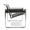 Buy Vasyl Chair - Premium Leather Black 16816 in the Europe
