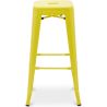 Buy Bar Stool - Industrial Design - 76cm - Metalix Yellow 60148 - in the EU