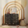 Buy Wooden Design Sideboard - Black -  Yab Black 60372 in the Europe
