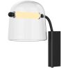 Buy Wall lamp in modern design, smoked glass - Nam Smoke 60391 at MyFaktory