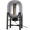 Buy Table lamp in modern design, metal and glass - Crada Amber 60396 - in the EU