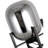 Buy Table lamp in modern design, metal and glass - Crada Amber 60396 home delivery