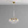 Buy Pendant lamp, globe chandelier in modern design, 9 glass globes - Plaus White 60405 in the Europe