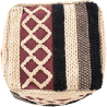 Buy Pouffe Boho Bali , Square in Cotton - Munbay Bali Multicolour 60244 in the Europe