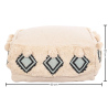 Buy Pouffe Boho Bali , Square in Cotton - Iris Bali Cream 60245 with a guarantee
