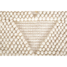 Buy Pouffe Boho Bali , Square in Cotton and wool- Janet Bali Multicolour 60248 home delivery