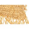 Buy Square Boho Bali Cushion, Raffia cover + filling - Alizon Natural 60197 in the Europe