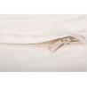 Buy Square Cotton Cushion in Boho Bali Style cover + filling - Narcissa White / Black 60189 at MyFaktory