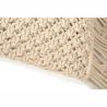 Buy Square Cotton Cushion in Boho Bali Style cover + filling - Mecanda Cream 60199 home delivery