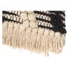 Buy Square Cotton Cushion in Boho Bali Style cover + filling - Wenda Black 60202 in the Europe
