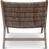 Buy Armchair in Boho Bali Style, Rattan and Teak Wood - Hewar Natural 60475 - in the EU