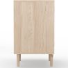 Buy Natural Wood Sideboard - Boho Bali Design - 2 doors -  Wada Natural 60510 - in the EU