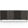 Buy Wooden Design Sideboard - Black - Prana Black 60343 - in the EU