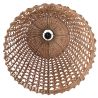 Buy Rattan Pendant Lamp, Boho Bali Style - Grau Natural 60491 in the Europe