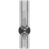 Buy Lamp Wall Light - Crystal and Metal - Hat Smoke 60523 at MyFaktory