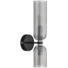 Buy Lamp Wall Light - Crystal and Metal - Hat Smoke 60523 in the Europe