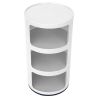 Buy Storage Container - 3 Drawers - New Bili 3 Grey 60607 home delivery