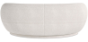 Buy Curved Sofa - 3 Seater - Boucle Fabric - Onda White 60628 - in the EU