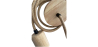 Buy Hanging Lamp Cable in Jute and Wood - 200cm - Lewis Natural 60633 - prices
