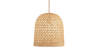 Buy Rattan Ceiling Lamp - Boho Bali Design Pendant Lamp - 50cm - Carva Natural 60635 - prices