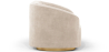 Buy 3/4-Seater Velvet Upholstered Sofa - Treya White 60648 at MyFaktory