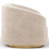 Buy 3/4-Seater Velvet Upholstered Sofa - Treya White 60648 at MyFaktory