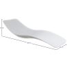 Buy Design Swimming Pool Lounger - Matte White - Varo White 60654 - in the EU