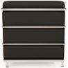 Buy Design Armchair - Upholstered in Vegan Leather - Bour Black 60657 in the Europe