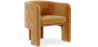 Buy Velvet Upholstered Armchair - Connor Mustard 60700 - prices