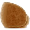 Buy Curved Velvet Upholstered Armchair - William Mustard 60692 at MyFaktory