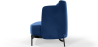 Buy Two-Seater Sofa - Upholstered in Velvet - Hynu Dark blue 61002 in the Europe