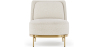 Buy Designer Armchair - Upholstered in Bouclé Fabric - Sabah White 61015 - in the EU