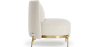 Buy Designer Armchair - Upholstered in Bouclé Fabric - Sabah White 61015 at MyFaktory