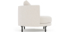 Buy Designer Armchair - Upholstered in Bouclé Fabric - Nagar White 61019 in the Europe