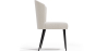 Buy Dining Chair - Upholstered in Bouclé Fabric - Yerne White 61053 at MyFaktory