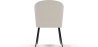 Buy Dining Chair - Upholstered in Bouclé Fabric - Yerne White 61053 in the Europe