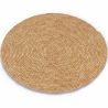 Buy Round Jute Rug - Boho Bali - 120 CM - Nisha Natural 61071 - prices