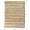 Buy Rectangular Jute Rug - Boho Bali - 150x200 CM - Selfa Natural 61079 home delivery