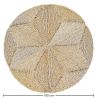 Buy Round Jute Rug - Boho Bali - 100 CM - Ubba Natural 61080 with a guarantee