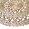 Buy Round Jute Rug - Boho Bali - 100 CM - Nylah Natural 61083 at MyFaktory