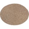 Buy Round Jute Rug - Boho Bali - 120 CM - Jenón Natural 61087 at MyFaktory