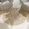 Buy Round Jute Rug - Boho Bali - 100 CM - Aditya Natural 61089 in the Europe