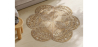 Buy Round Jute Rug - Boho Bali - 100 CM - Bacu Natural 61092 in the Europe