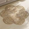 Buy Round Jute Rug - Boho Bali - 100 CM - Bacu Natural 61092 in the Europe
