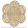 Buy Round Jute Rug - Boho Bali - 100 CM - Bacu Natural 61092 home delivery
