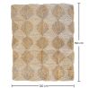 Buy Rectangular Jute Rug - Boho Bali - 120x150 CM - Dalua Natural 61098 home delivery