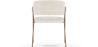 Buy Dining chair - Upholstered in Bouclé Fabric - Manar White 61152 - in the EU