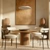 Buy Dining Chair - Upholstered in Bouclé Fabric - Simo White 61154 - prices