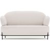 Buy 2/3-Seater Sofa - Upholstered in Bouclé Fabric - Munum White 61155 - in the EU