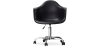 Buy Office Chair with Armrests - Desk Chair with Castors - Emery Black 14498 - in the EU